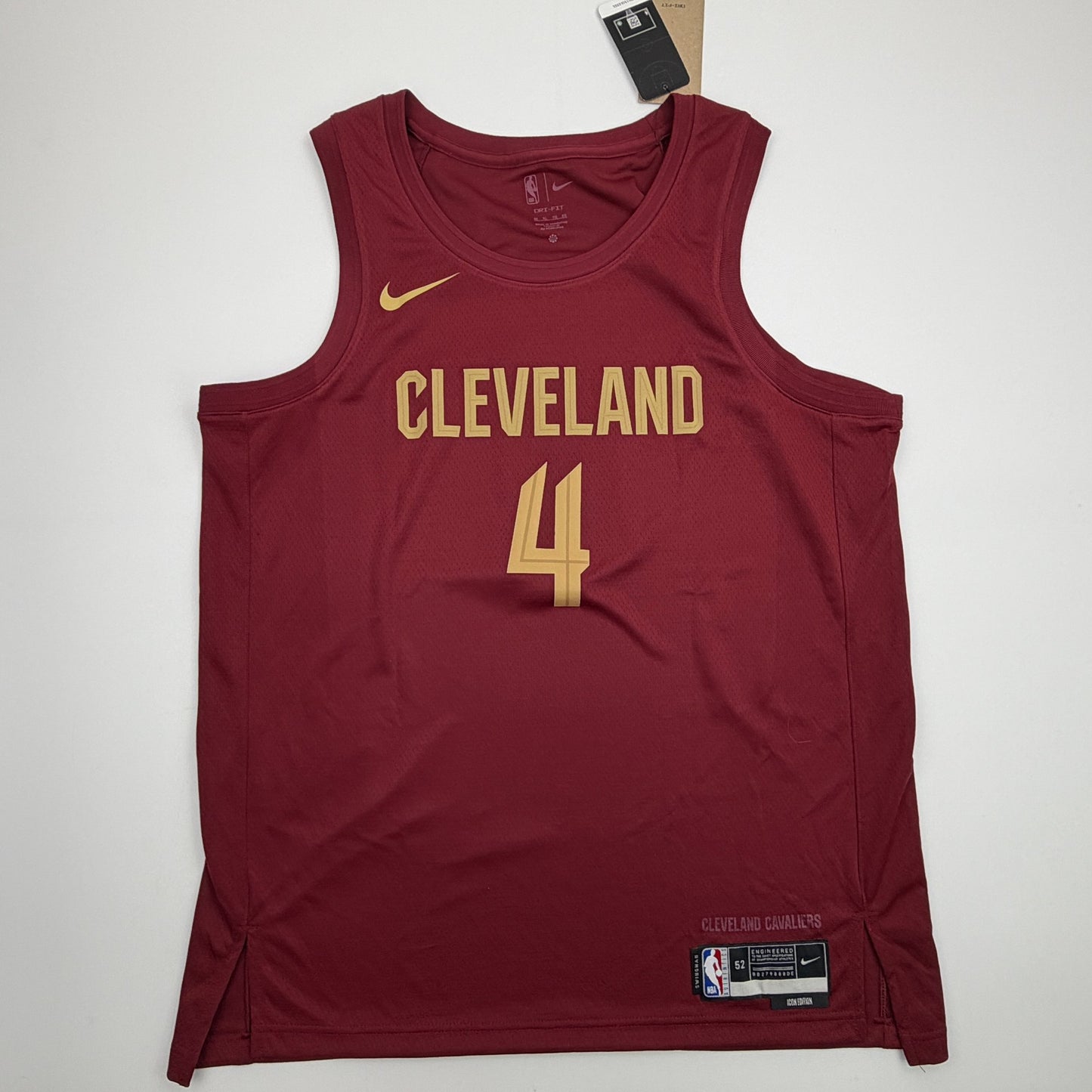 Autographed/Signed Evan Mobley Cleveland Cavaliers Maroon Authentic Basketball Jersey Fanatics COA