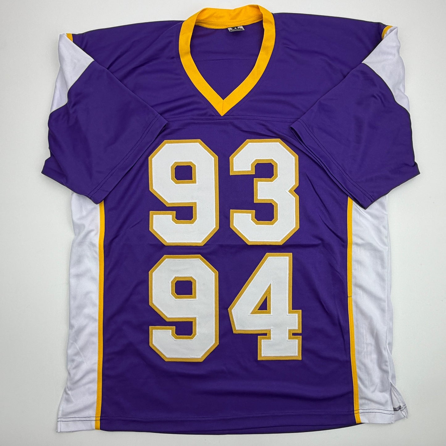 Autographed/Signed Kevin Williams Wall Minnesota Purple Football Jersey JSA COA