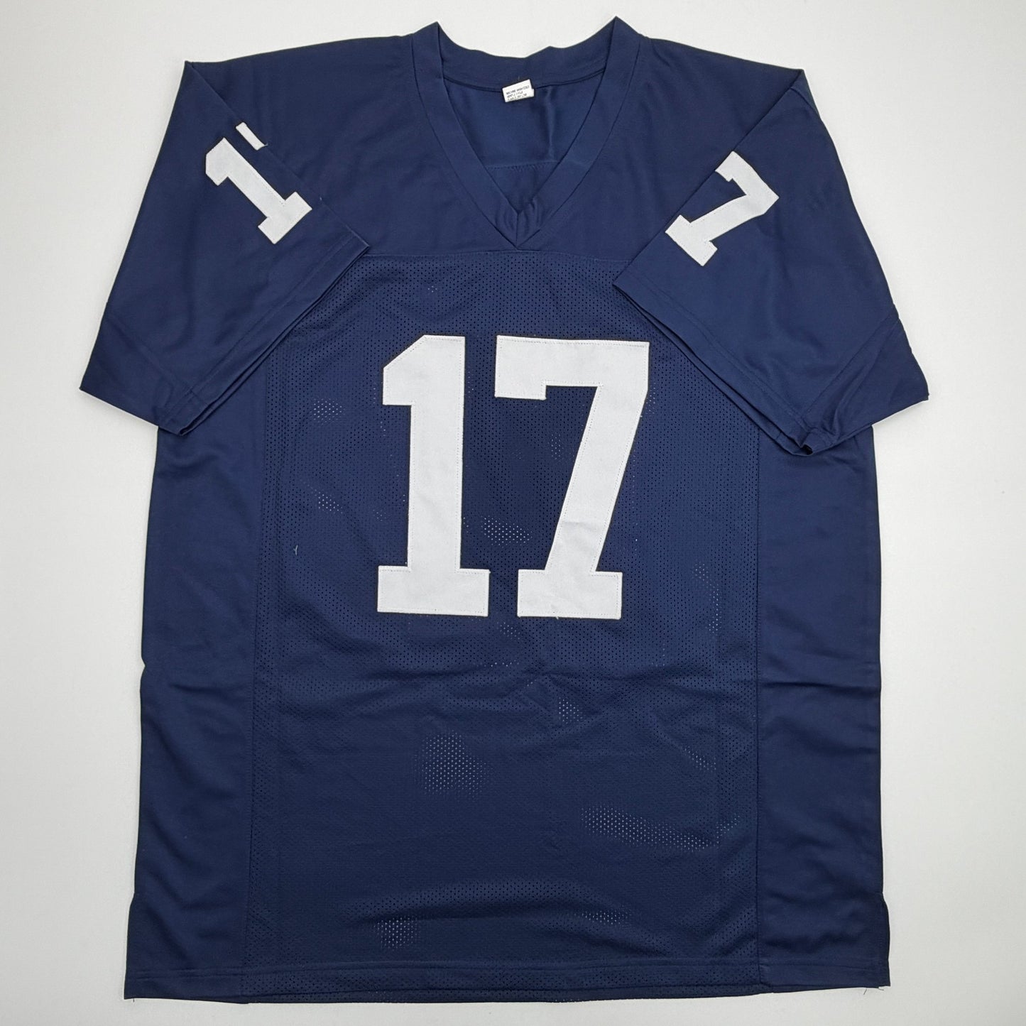 Autographed/Signed Arnold Ebiketie Penn State Blue College Football Jersey JSA COA
