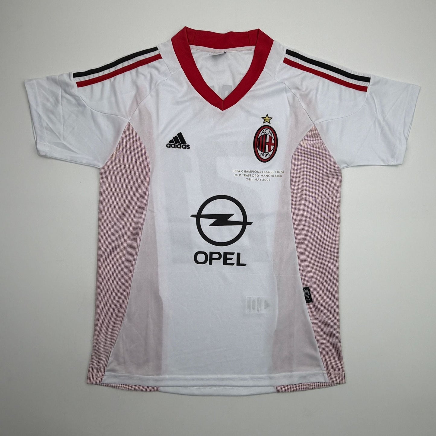 Autographed/Signed Andrea Pirlo AC Milan White Soccer Futbol Jersey Beckett BAS COA