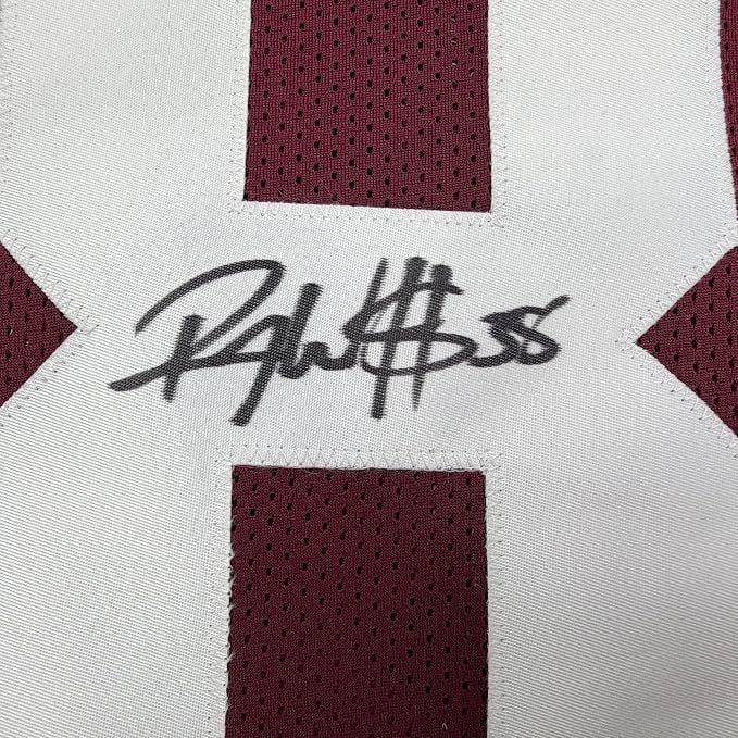Framed Autographed/Signed Roy Williams 35x39 Oklahoma Maroon College Football Jersey Beckett BAS COA