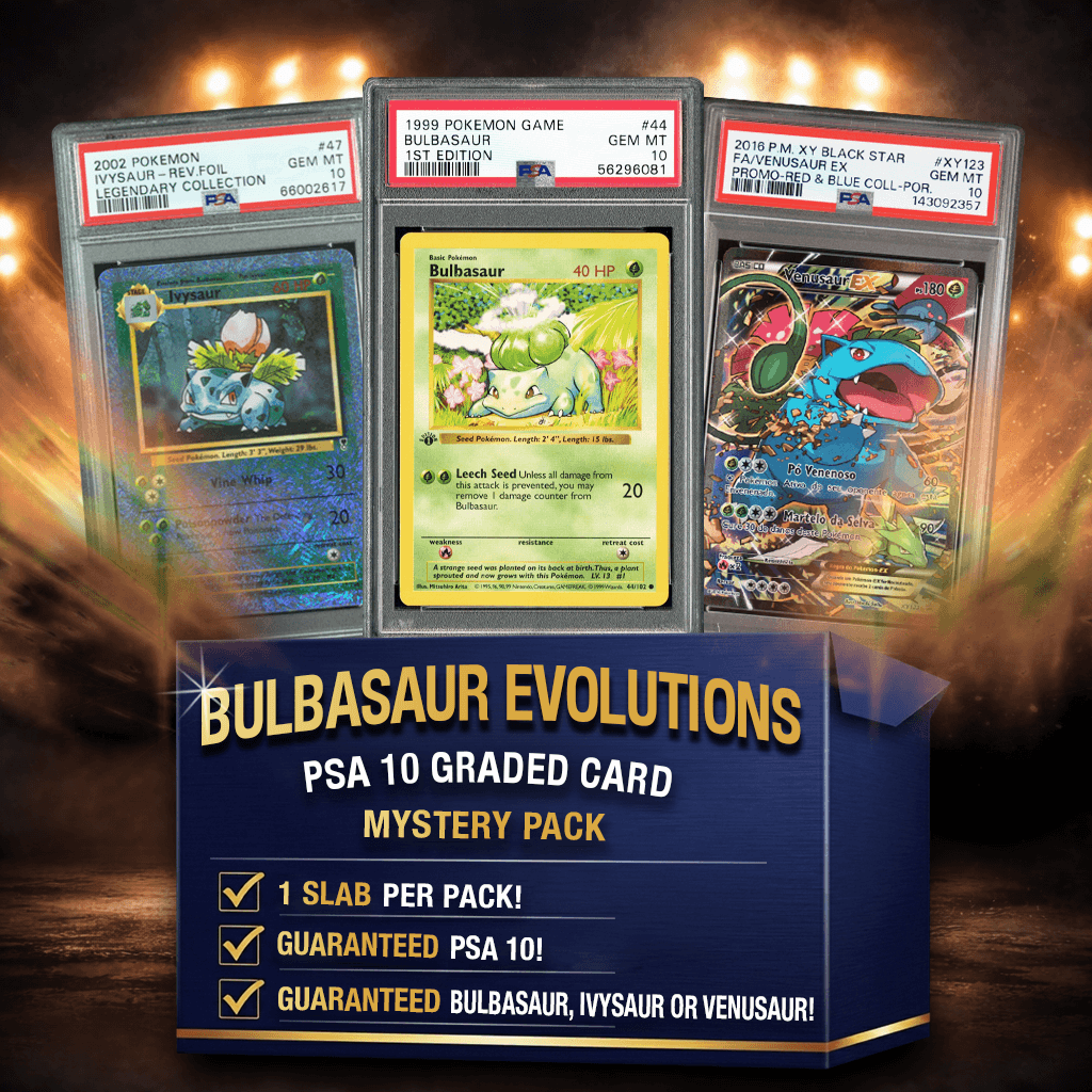 ポケモンカードゲーム BULBASAUR/IVYSAUR/VENUSAUR PSA10 Bulbasaur/Ivysaur/Venusaur Evolutions PSA 10 Graded Pokemon Card