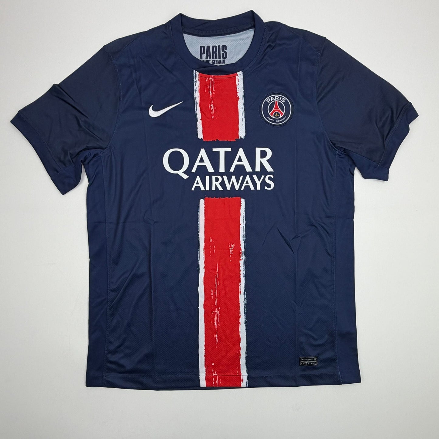 Autographed/Signed Bradley Barcola PSG Paris Saint Germain Blue Soccer Futbol Jersey Beckett BAS COA #2