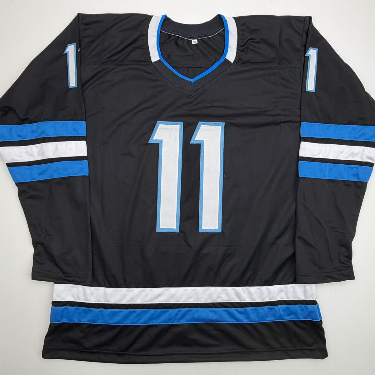 Autographed/Signed Dylan Guenther Utah Black Hockey Jersey Beckett BAS COA