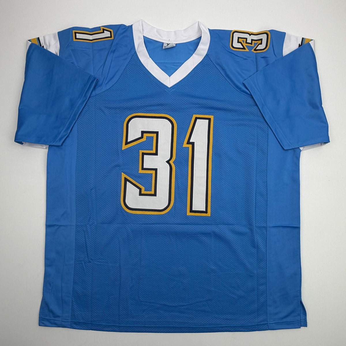 Autographed/Signed Antonio Cromartie Los Angeles San Diego Powder Blue Football Jersey JSA COA