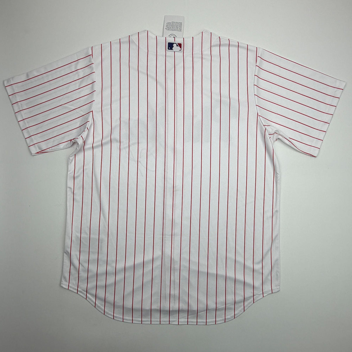 Autographed/Signed Andrew Painter Philadelphia Phillies Pinstripe Authentic Baseball Jersey Fanatics & MLB COA