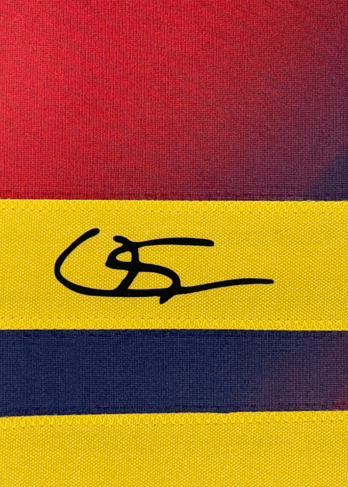 Facsimile Autographed Framed Lamine Yamal #10 35x39 FC Barcelona Blue/Red Reprint Laser Auto Soccer Jersey