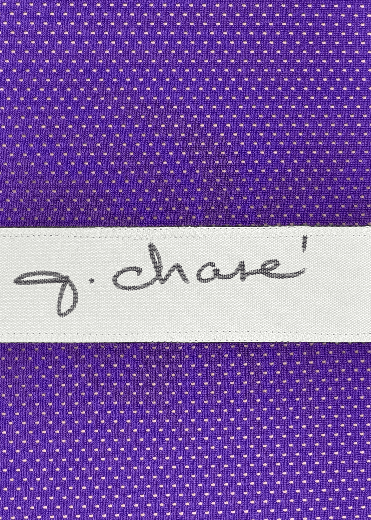 Framed Autographed/Signed Ja'Marr Chase 35x39 LSU Purple College Football Jersey Beckett BAS COA