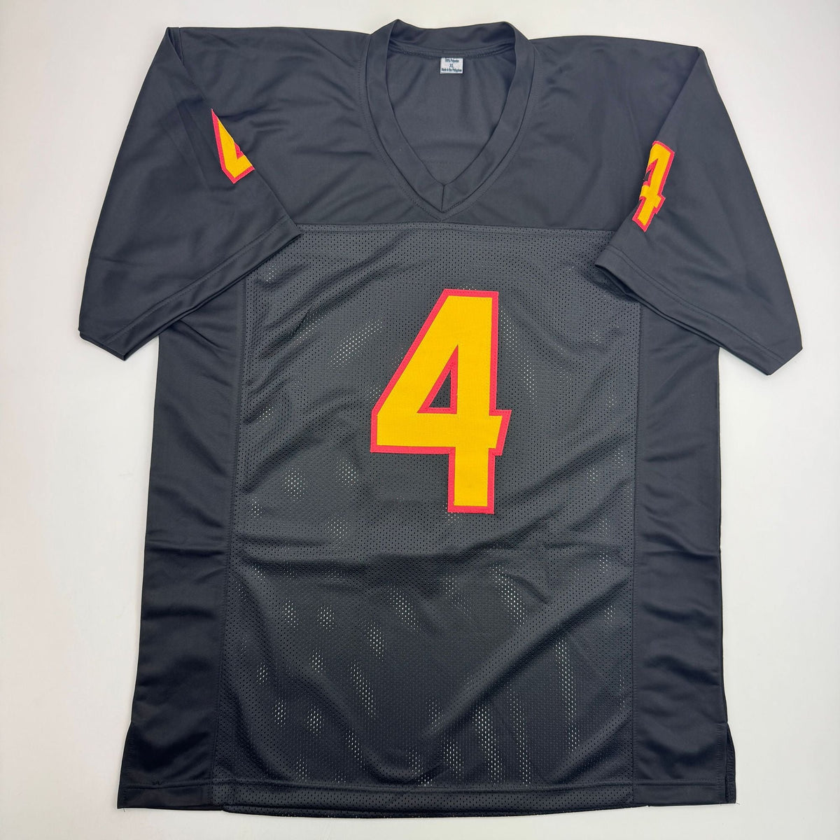 Autographed/Signed Cam Skattebo Arizona State Black College Football Jersey JSA COA