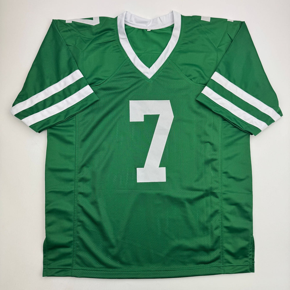 Autographed/Signed Ken O'Brien New York Green Football Jersey Beckett BAS COA