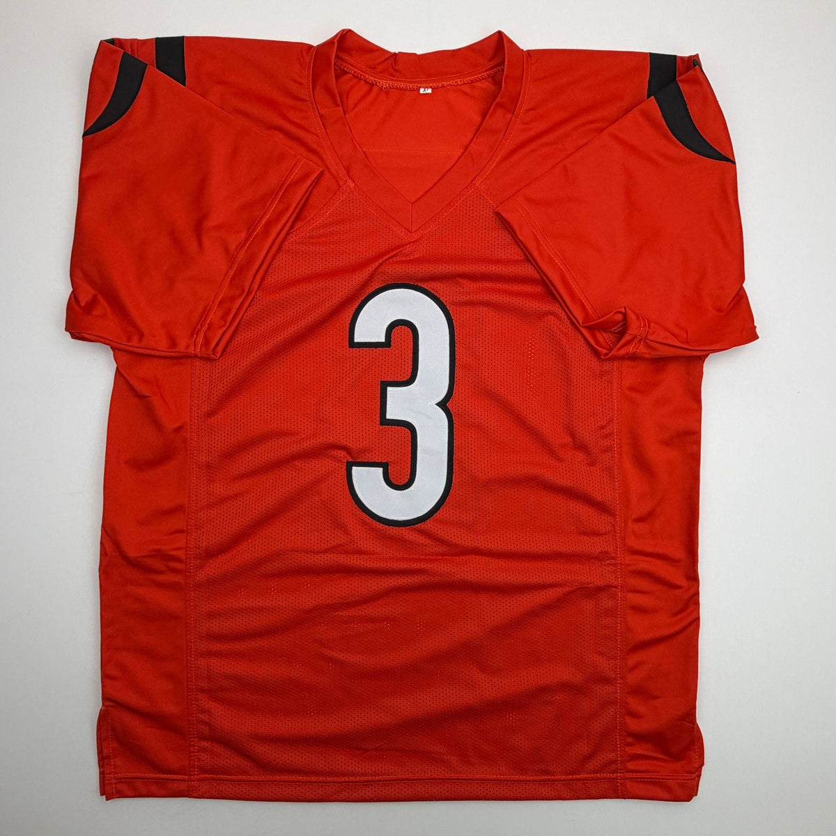 Autographed/Signed Jon Kitna Cincinnati Orange Football Jersey JSA COA