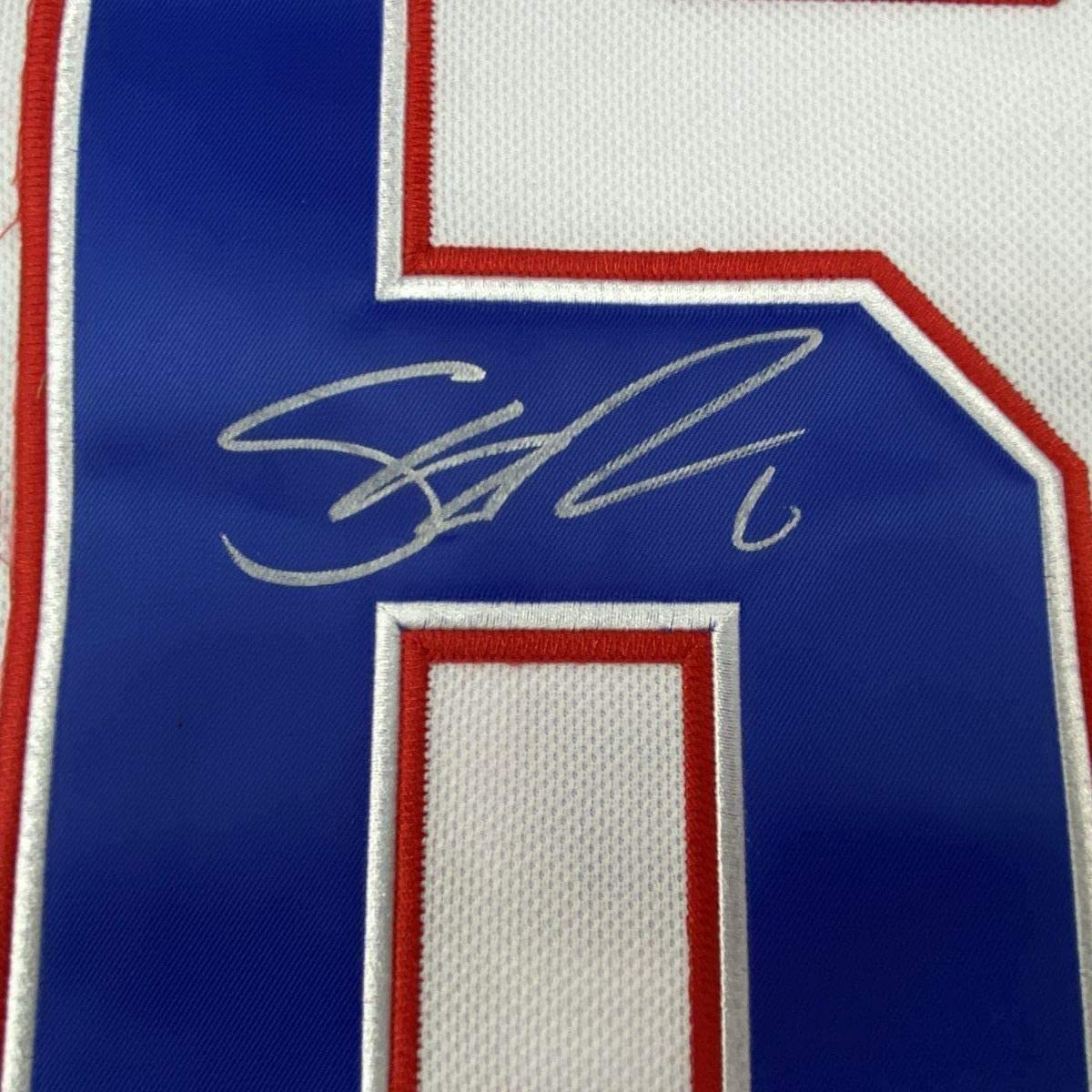 Framed Autographed/Signed Shea Weber 33x42 Montreal White Hockey Jersey JSA COA