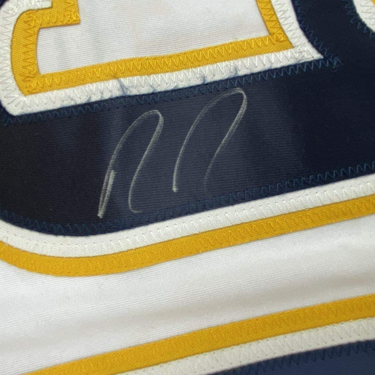 Framed Autographed/Signed Ryan Johansen 33x42 Nashville White Hockey Jersey PSA/DNA COA
