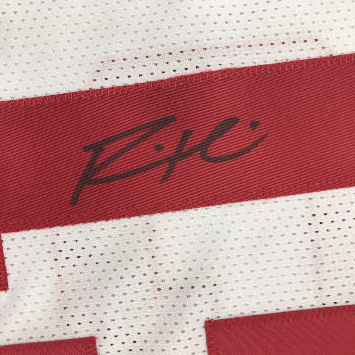Framed Autographed/Signed Ronnie Harrison 33x42 Alabama White College Football Jersey PSA/DNA COA