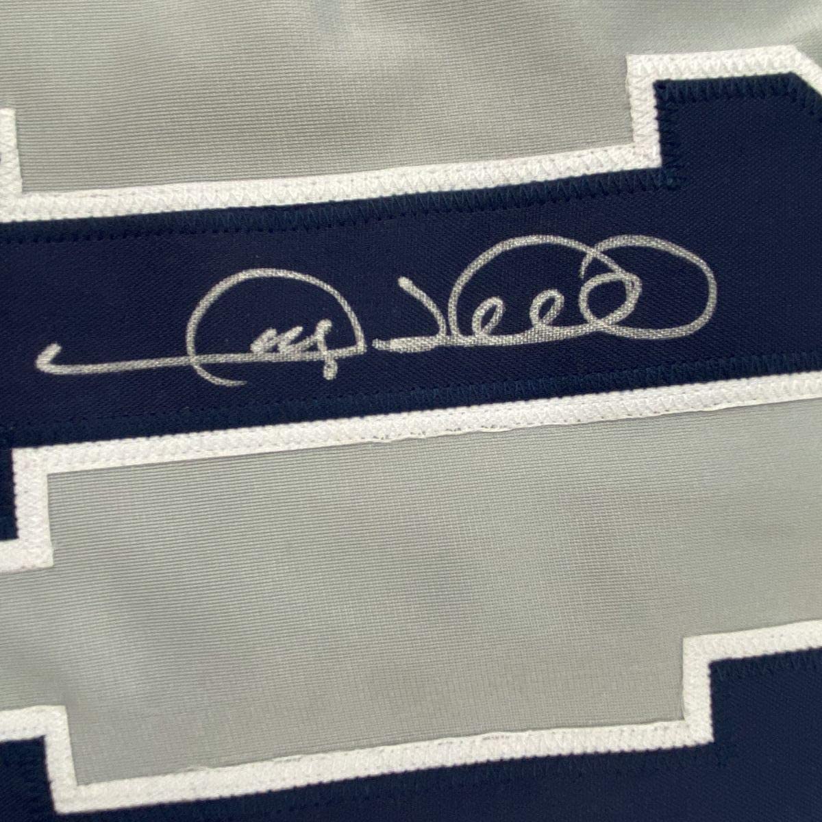 Framed Autographed/Signed Gary Sheffield 33x42 New York Grey Baseball Jersey PSA/DNA COA