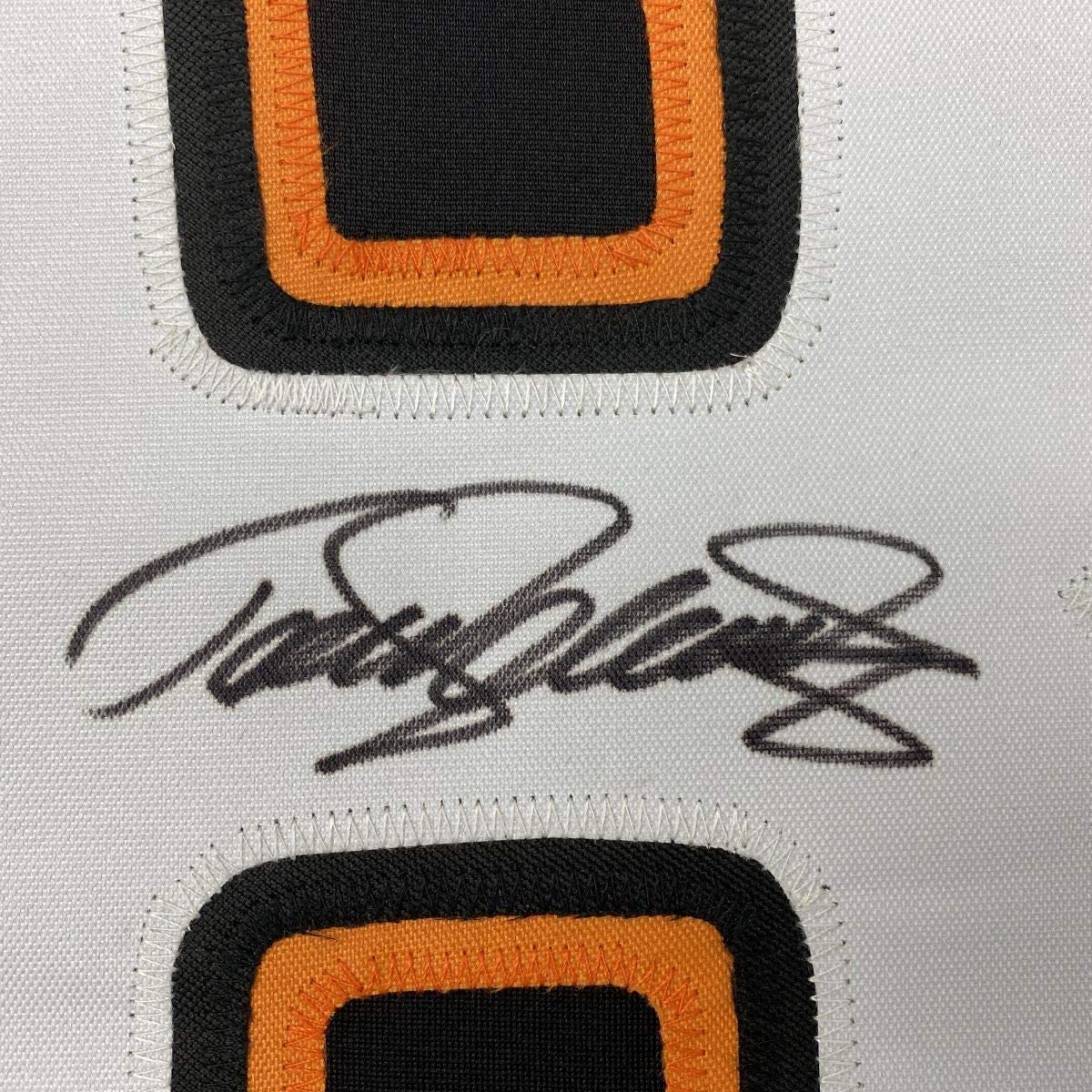 Framed Autographed/Signed Teemu Selanne 33x42 Anaheim Black Hockey Jersey Beckett BAS COA