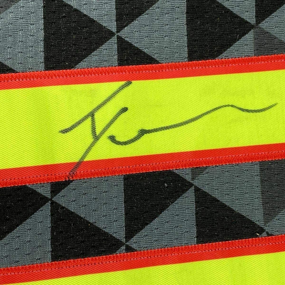 Framed Autographed/Signed Trae Young 33x42 Atlanta Black Basketball Jersey JSA COA