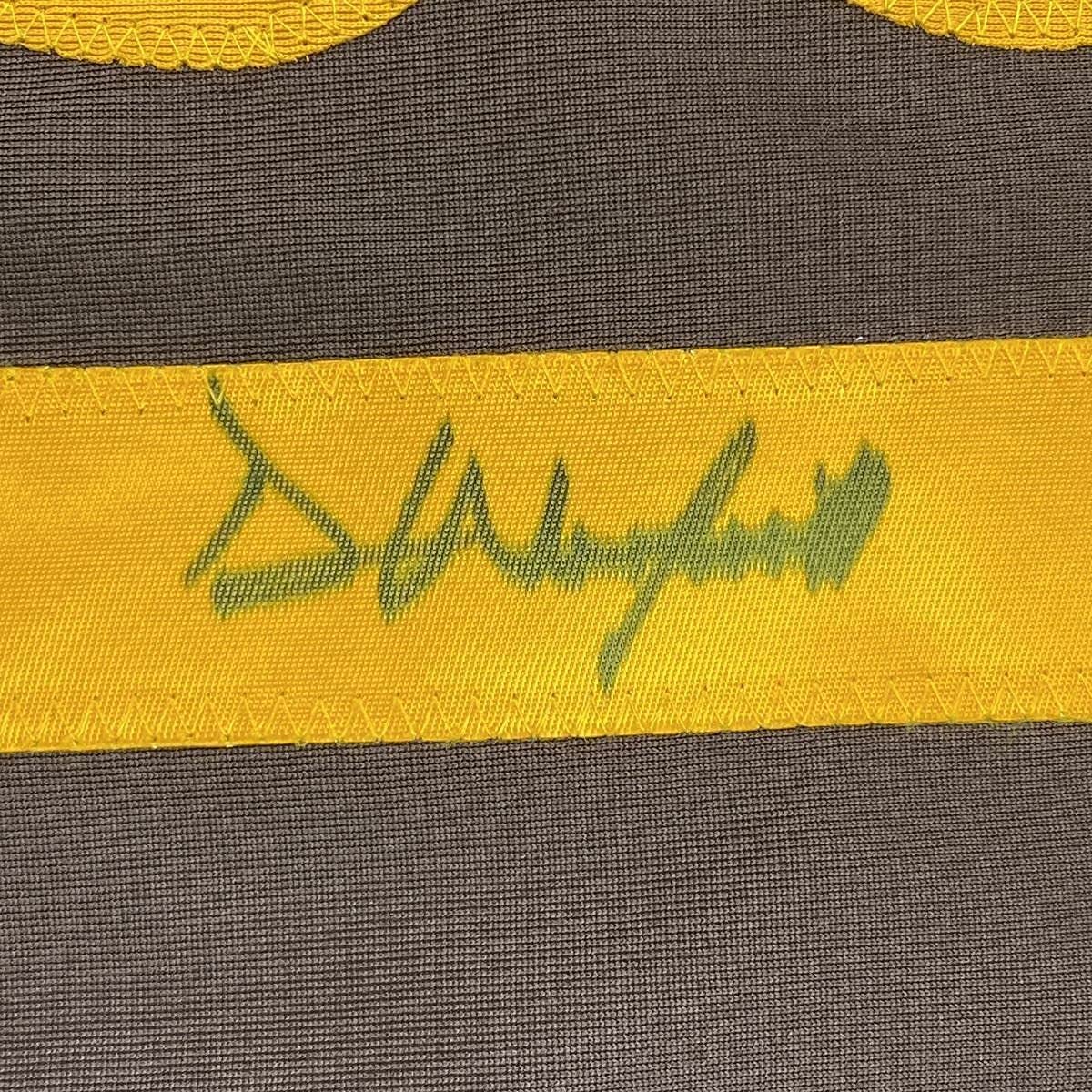 Framed Autographed/Signed Dave Winfield 33x42 San Diego Brown Baseball Jersey JSA COA