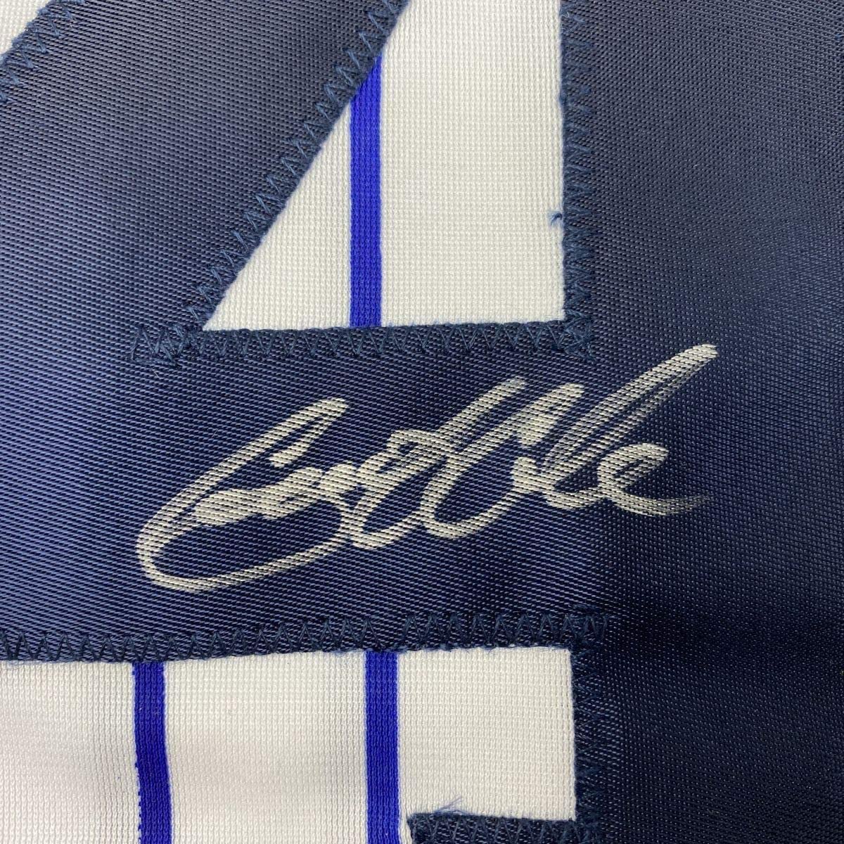 Framed Autographed/Signed Gerrit Cole 33x42 New York Pinstripe Baseball Jersey Beckett BAS COA