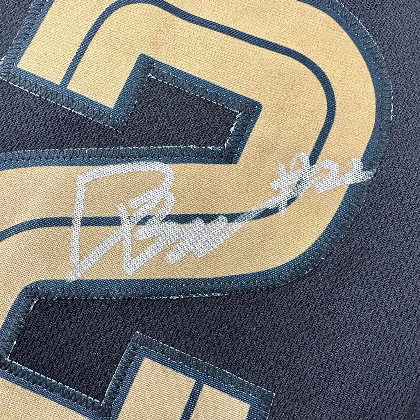 Framed Autographed/Signed Desmond Bane 35x39 Memphis Black Basketball Jersey JSA COA