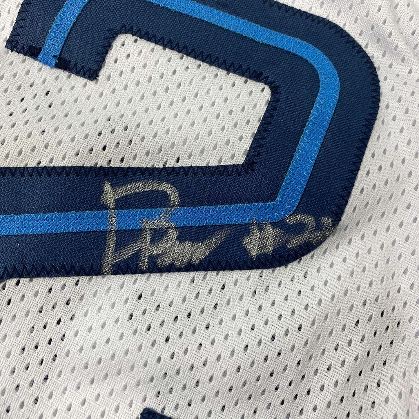 Framed Autographed/Signed Desmond Bane 35x39 Memphis White Basketball Jersey JSA COA