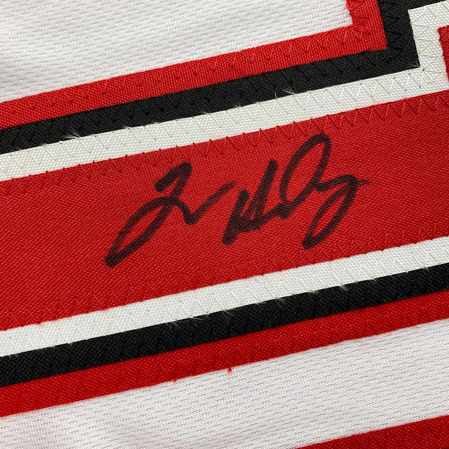 Framed Autographed/Signed Tim Hardaway 35x39 Miami White Basketball Jersey JSA COA