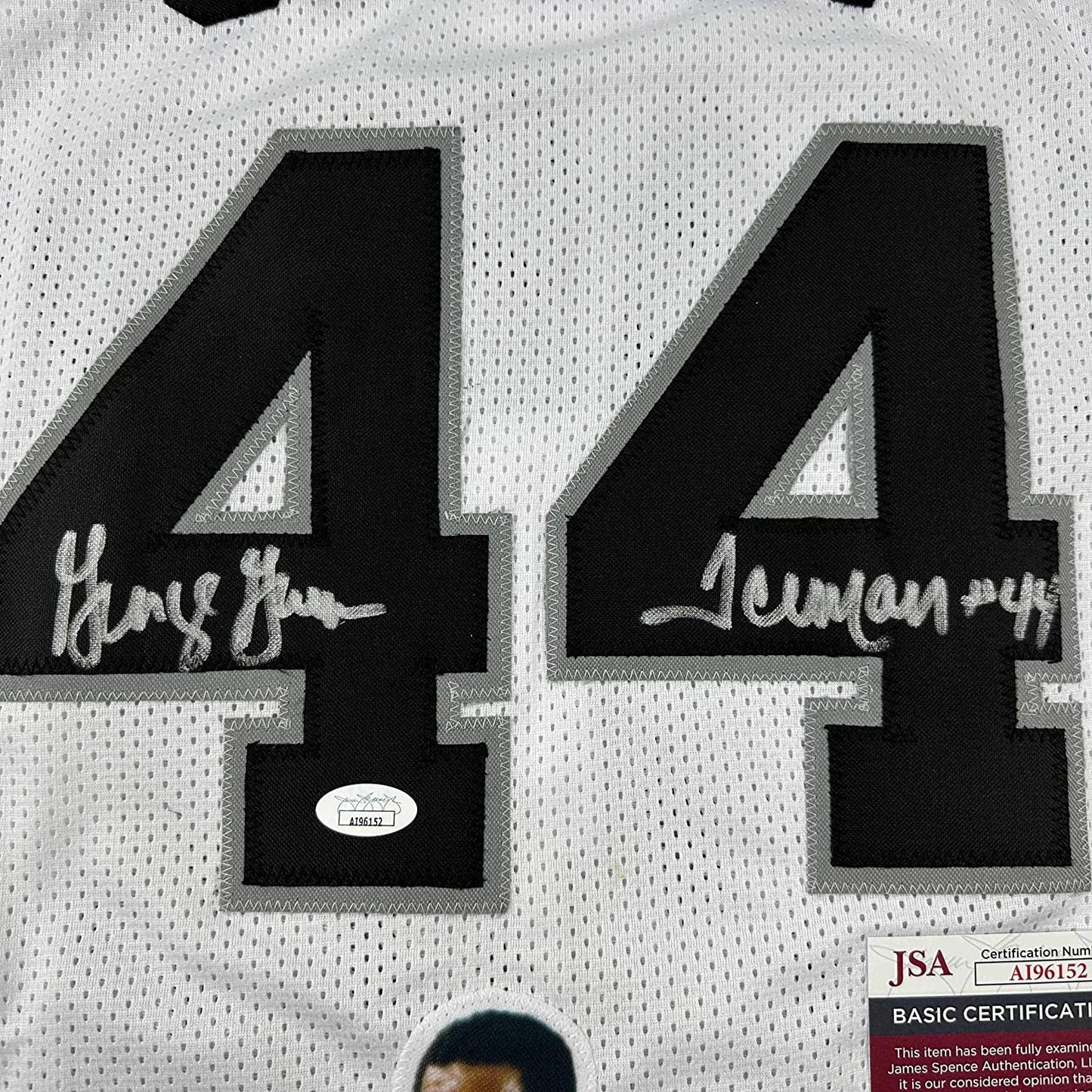 Framed Autographed/Signed George Gervin 35x39 Iceman Artwork San Antonio White Basketball Jersey JSA COA