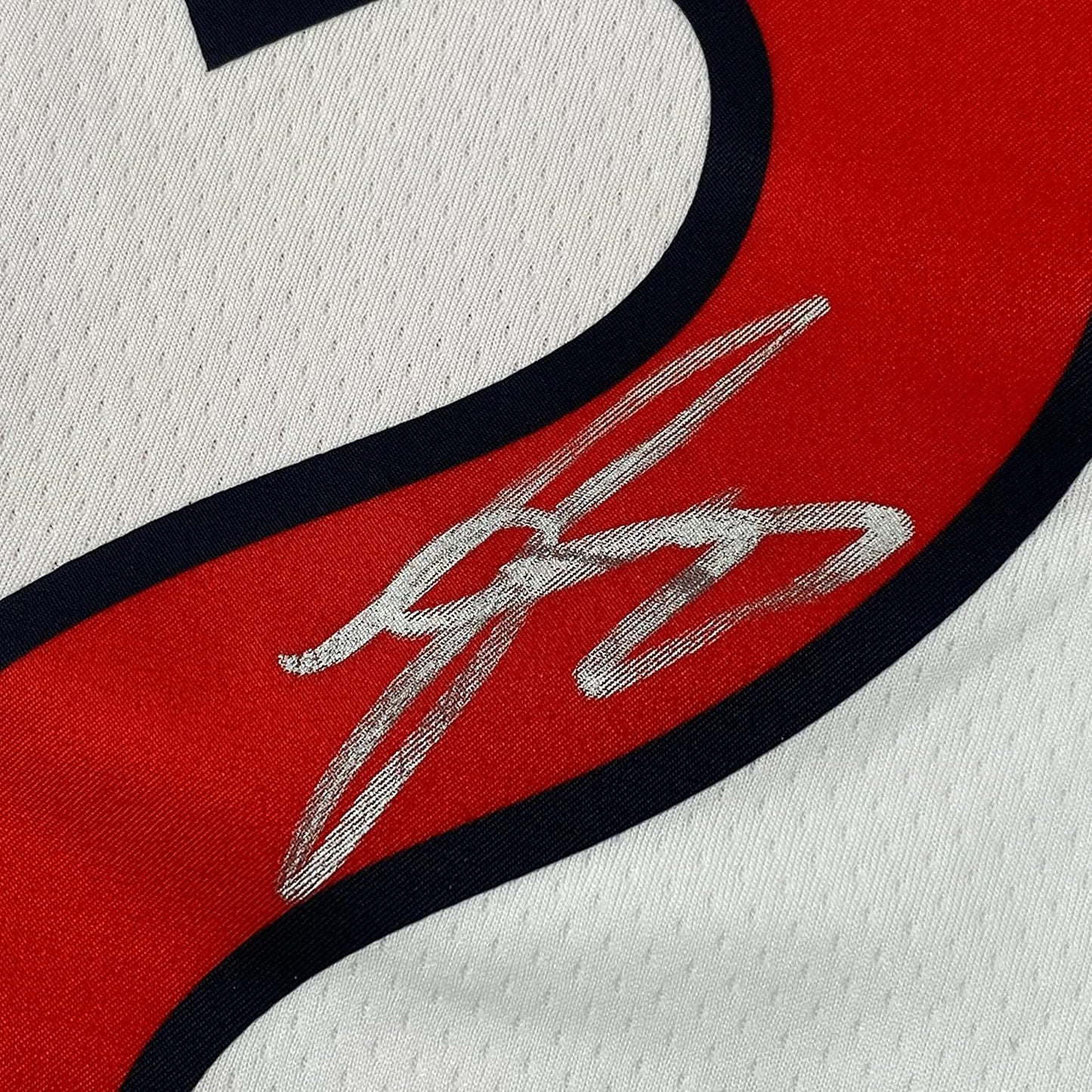 Framed Autographed/Signed Fred VanVleet 35x39 Toronto Raptors White Basketball Jersey JSA COA