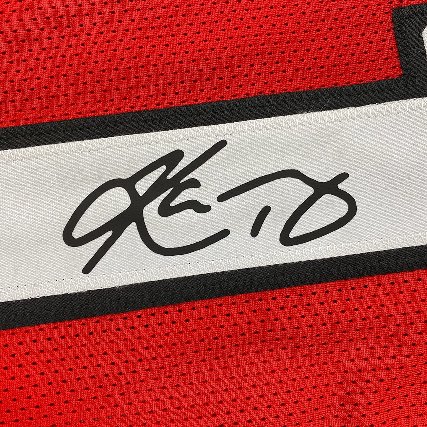 Framed Facsimile Autographed Kyler Murray 35x39 Arizona Red Reprint Laser Auto Football Jersey