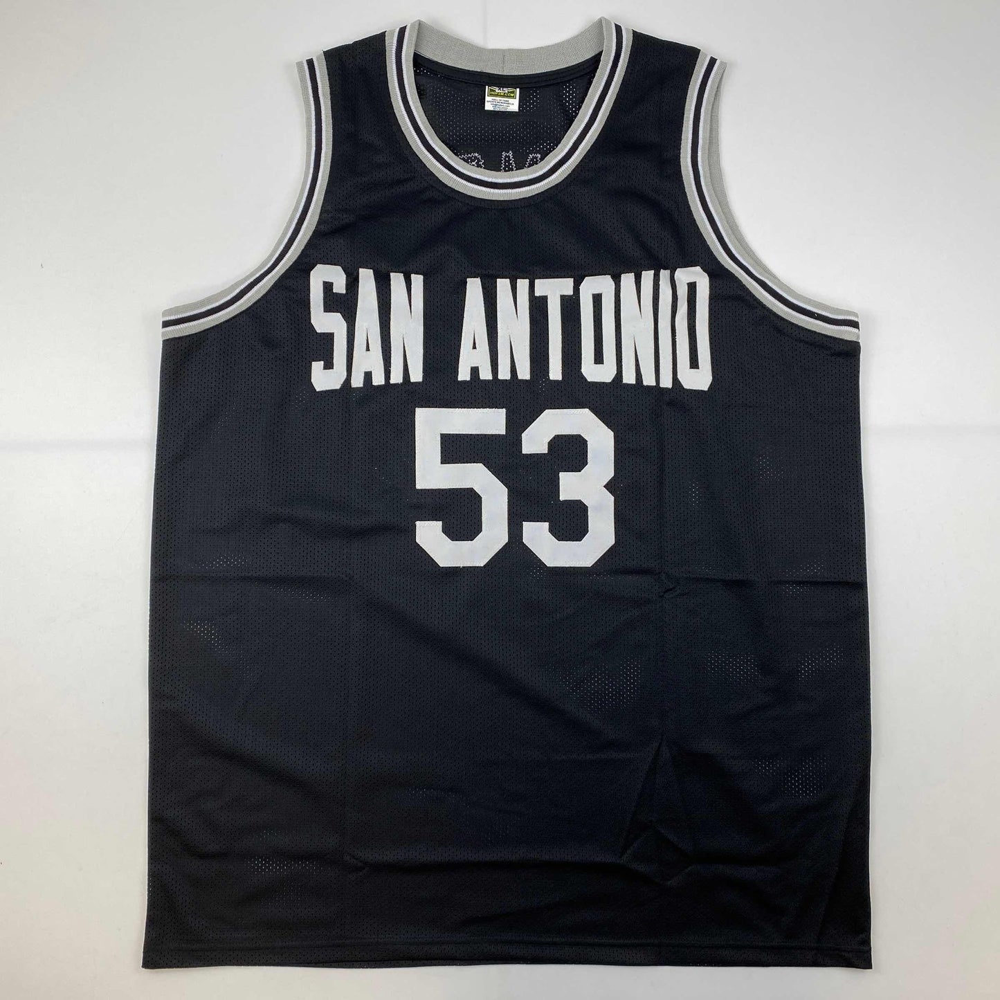 Autographed/Signed Artis Gilmore HOF 11 San Antonio Black Basketball Jersey JSA COA