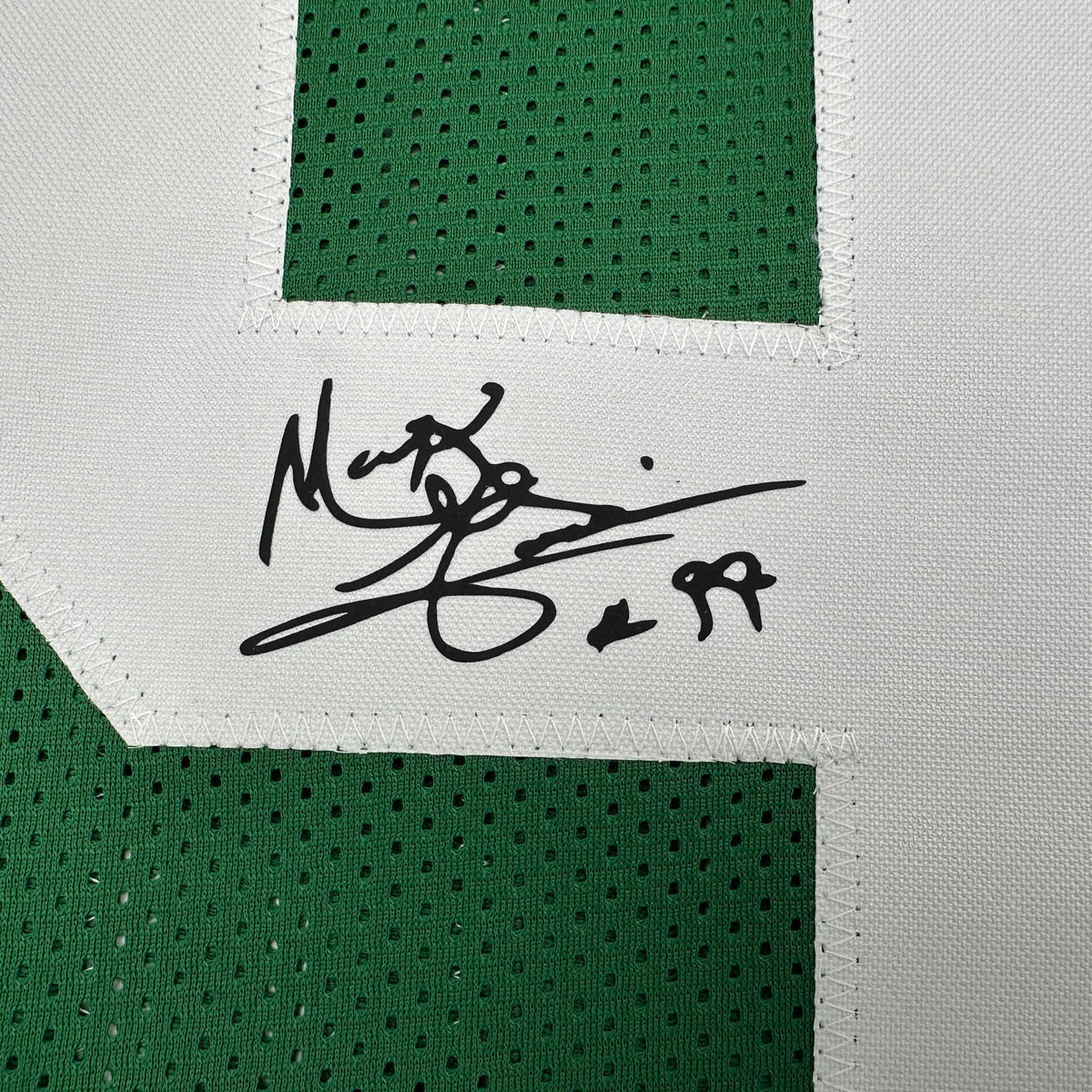 Framed Facsimile Autographed Mark Gastineau 35x39 New York Green Reprint Laser Auto Football Jersey