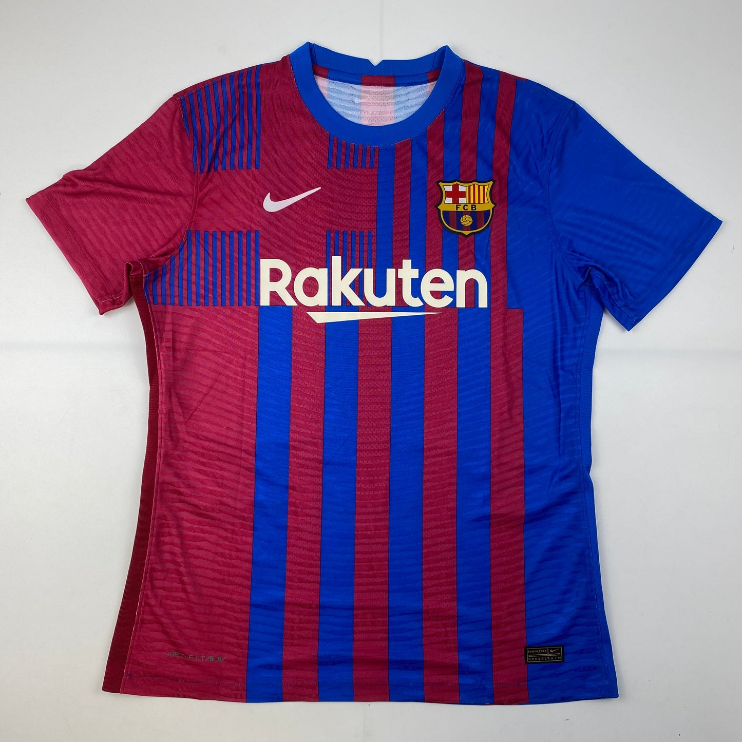 Autographed/Signed Ansu Fati FC Barcelona Blue Soccer Jersey Beckett BAS COA