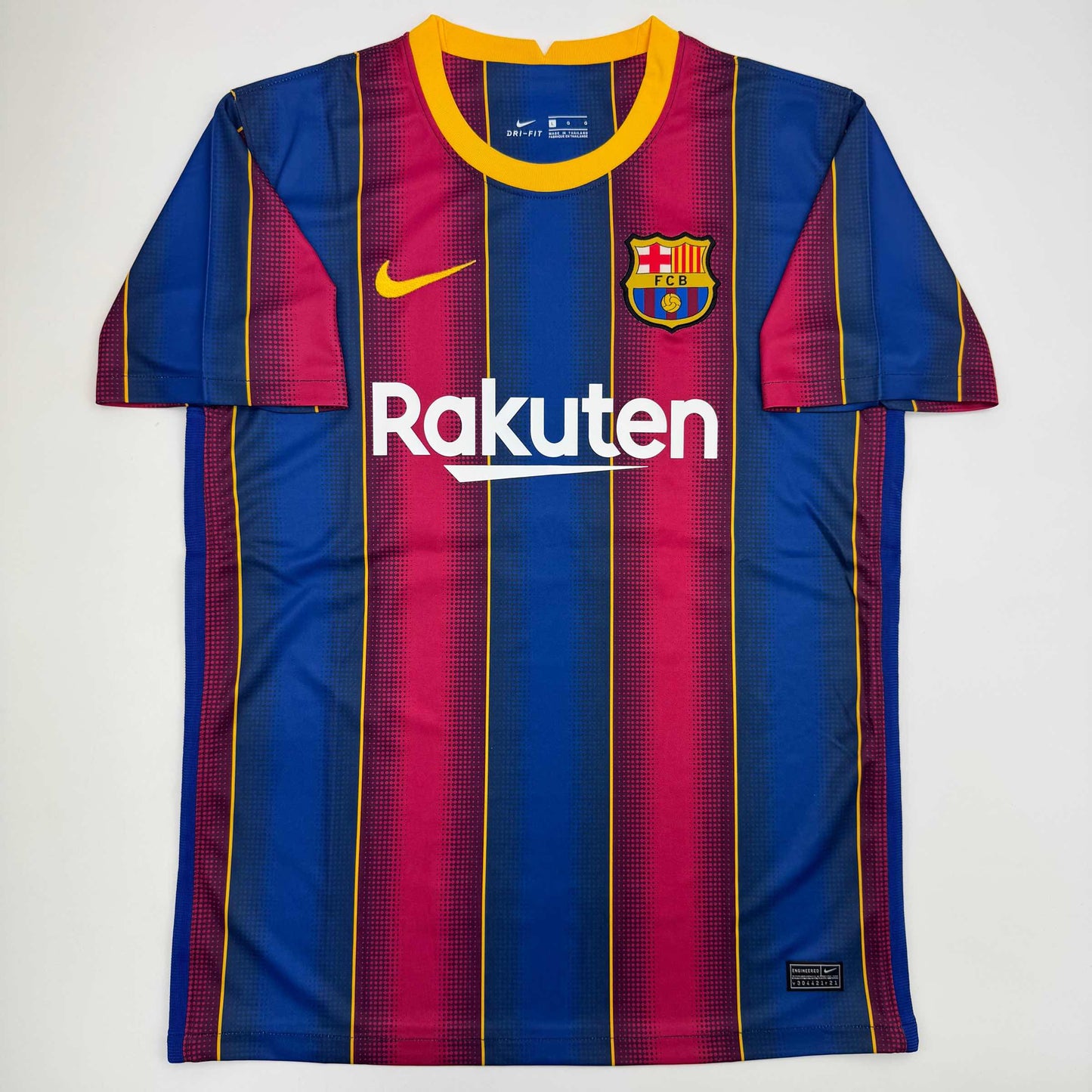 Autographed/Signed Lionel Leo Messi FC Barcelona Soccer Jersey Beckett BAS COA