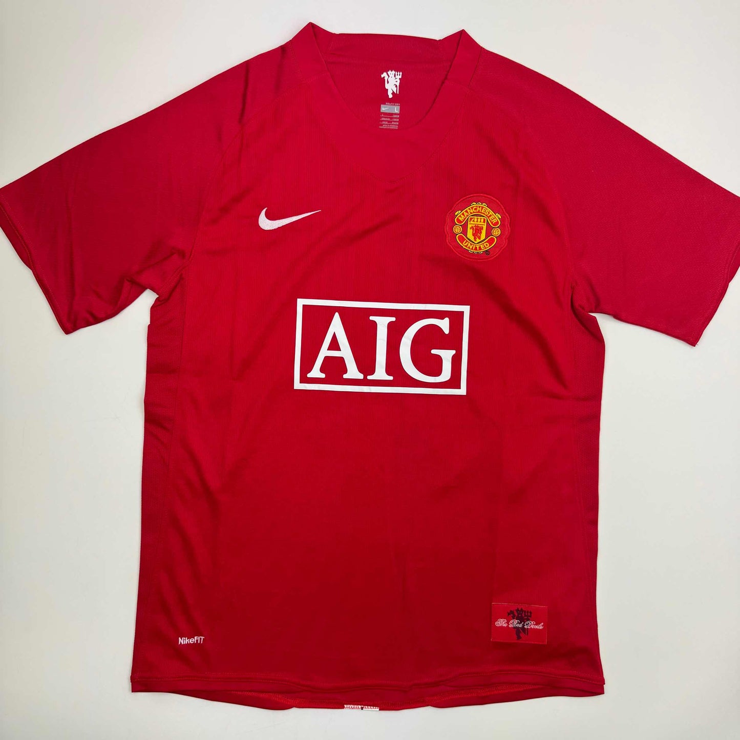 Autographed/Signed Paul Scholes Manchester United Red Soccer Jersey Beckett BAS COA