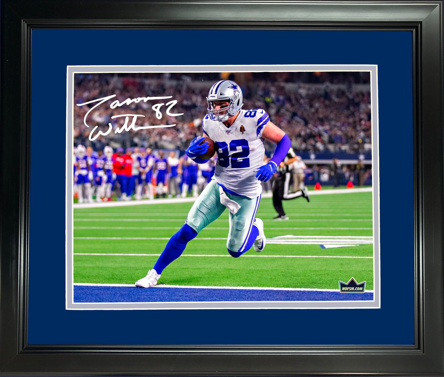 Framed Jason Witten Dallas Cowboys Facsimile Laser Engraved Signature Auto 11"x14" Football Photo HOFSM Holo