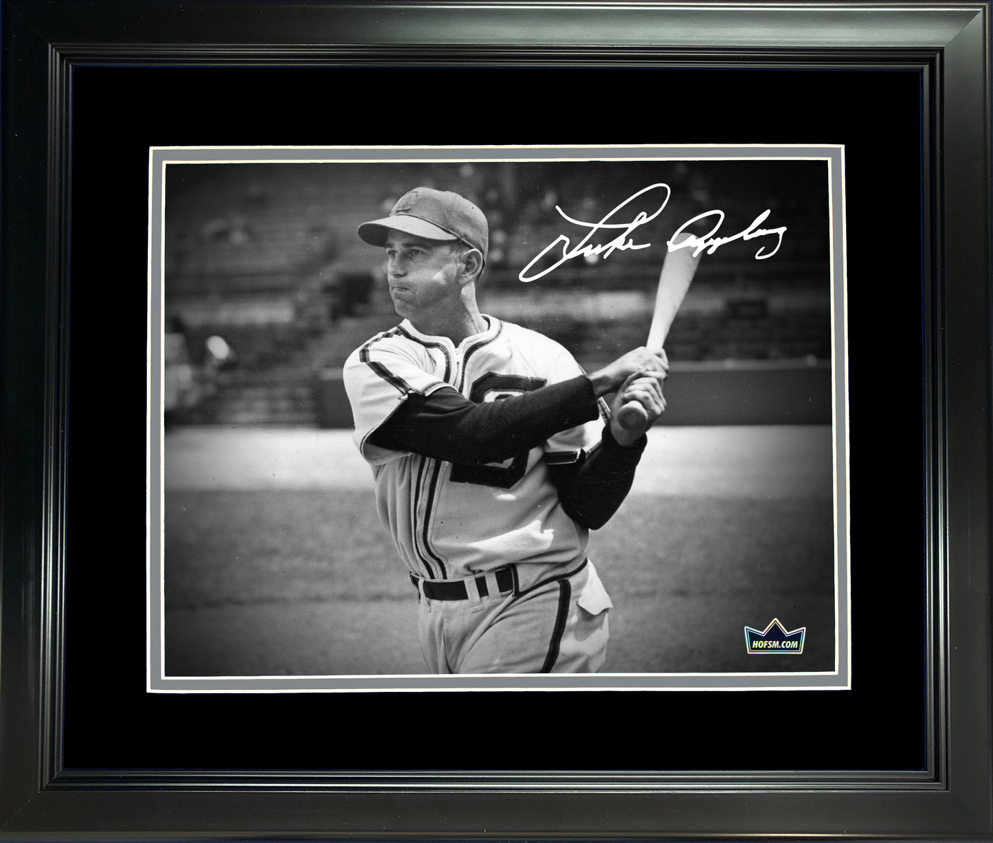 Framed Luke Appling Facsimile Laser Engraved Signature Auto Chicago White Sox 11"x14" Baseball Photo HOFSM Holo
