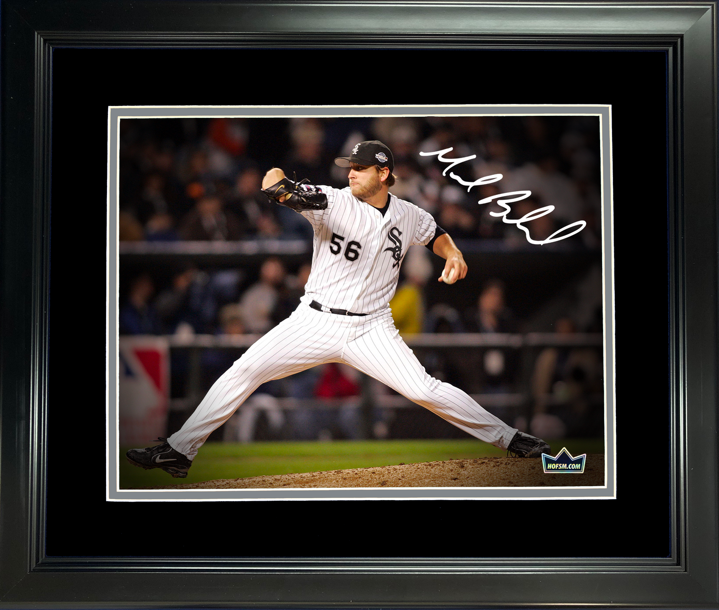 Framed Mark Buehrle Facsimile Laser Engraved Signature Auto Chicago White Sox 11"x14" Baseball Photo HOFSM Holo