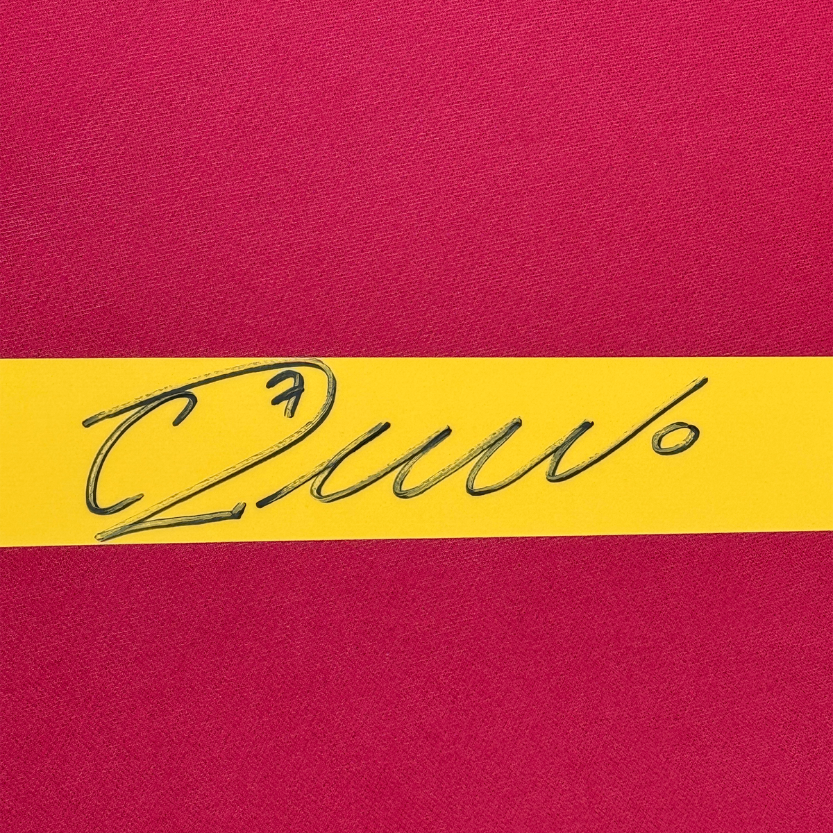 Framed Autographed/Signed Cristiano Ronaldo 35x39 Portugal Red World Cup Soccer Futbol Jersey Beckett BAS COA