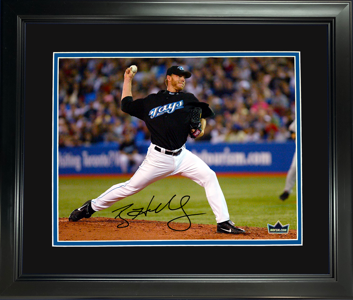 Framed Roy Halladay Toronto Blue Jays Facsimile Laser Engraved Signature Auto 11"x14"Baseball Photo HOFSM Holo