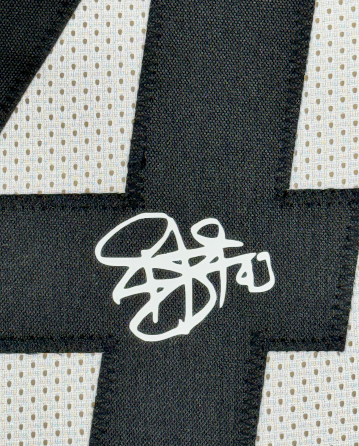 Framed Facsimile Autographed Troy Polamalu 35x39 Pittsburgh White Reprint Laser Auto Football Jersey