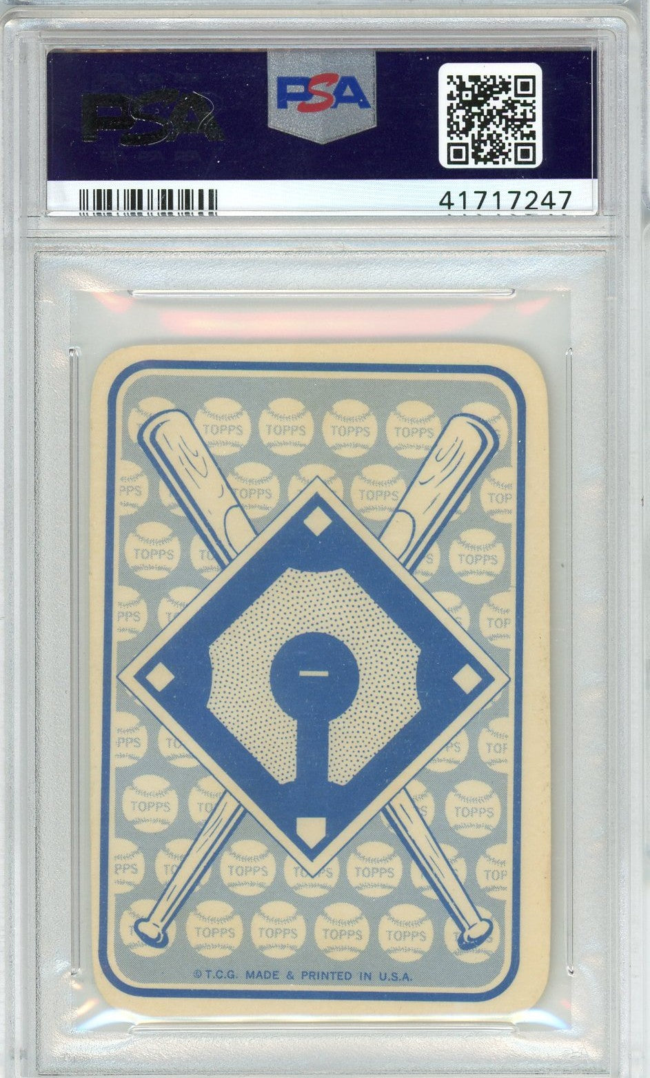 Graded 1968 Topps Game Willie Mays #8 Baseball Card PSA 4 VG-EX