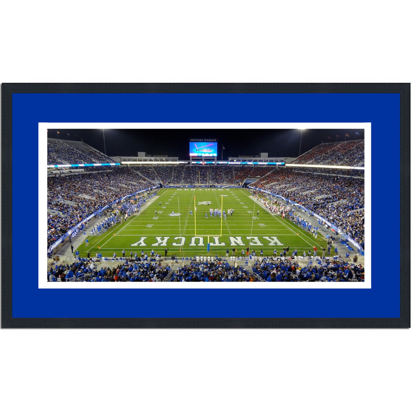 Framed Kroger Field Kentucky Wildcats 16x24 NCAA Football Photo Professionally Matted