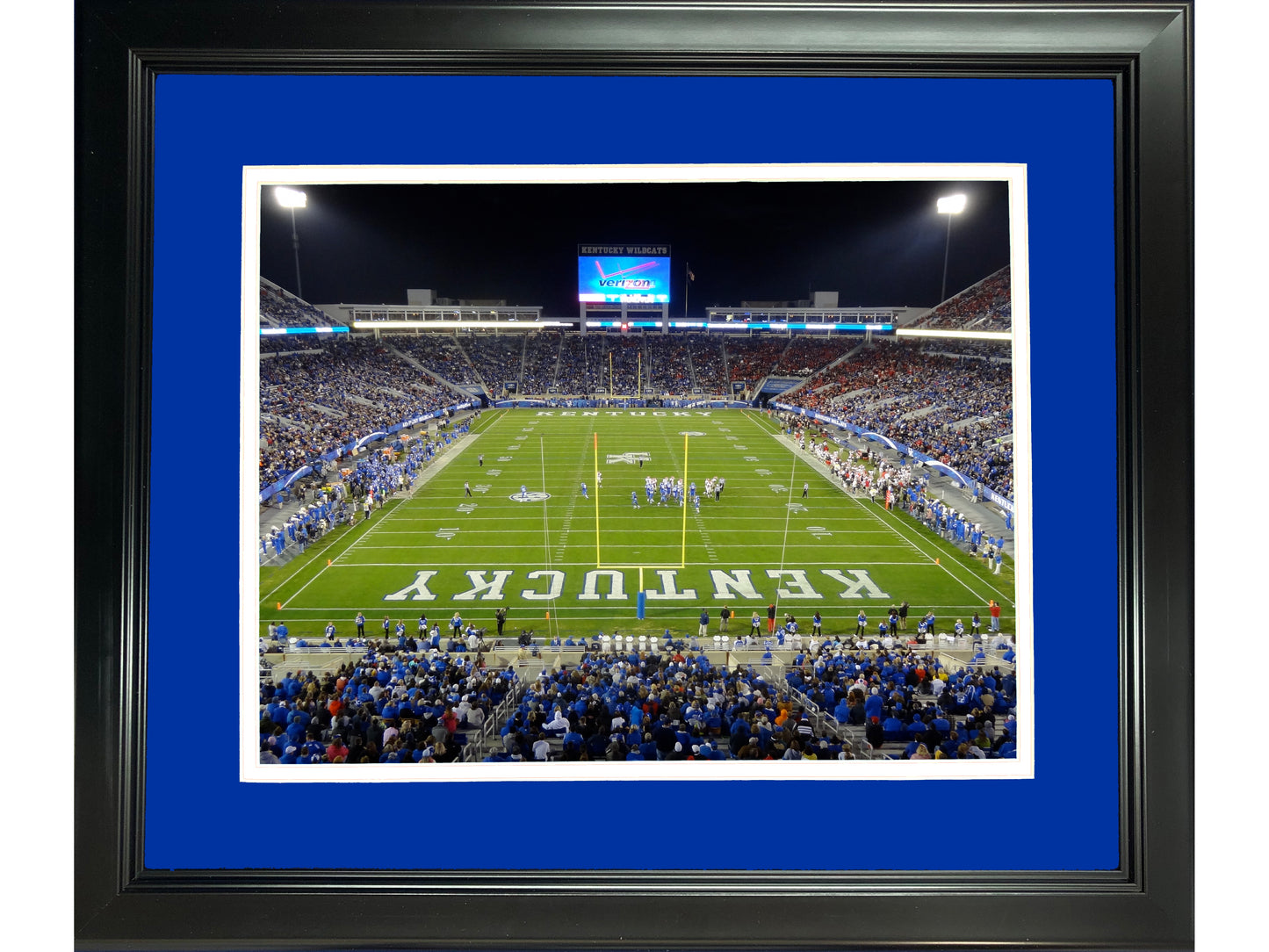 Framed Kroger Field Kentucky Wildcats 11"x14" NCAA Football Photo Professionally Matted