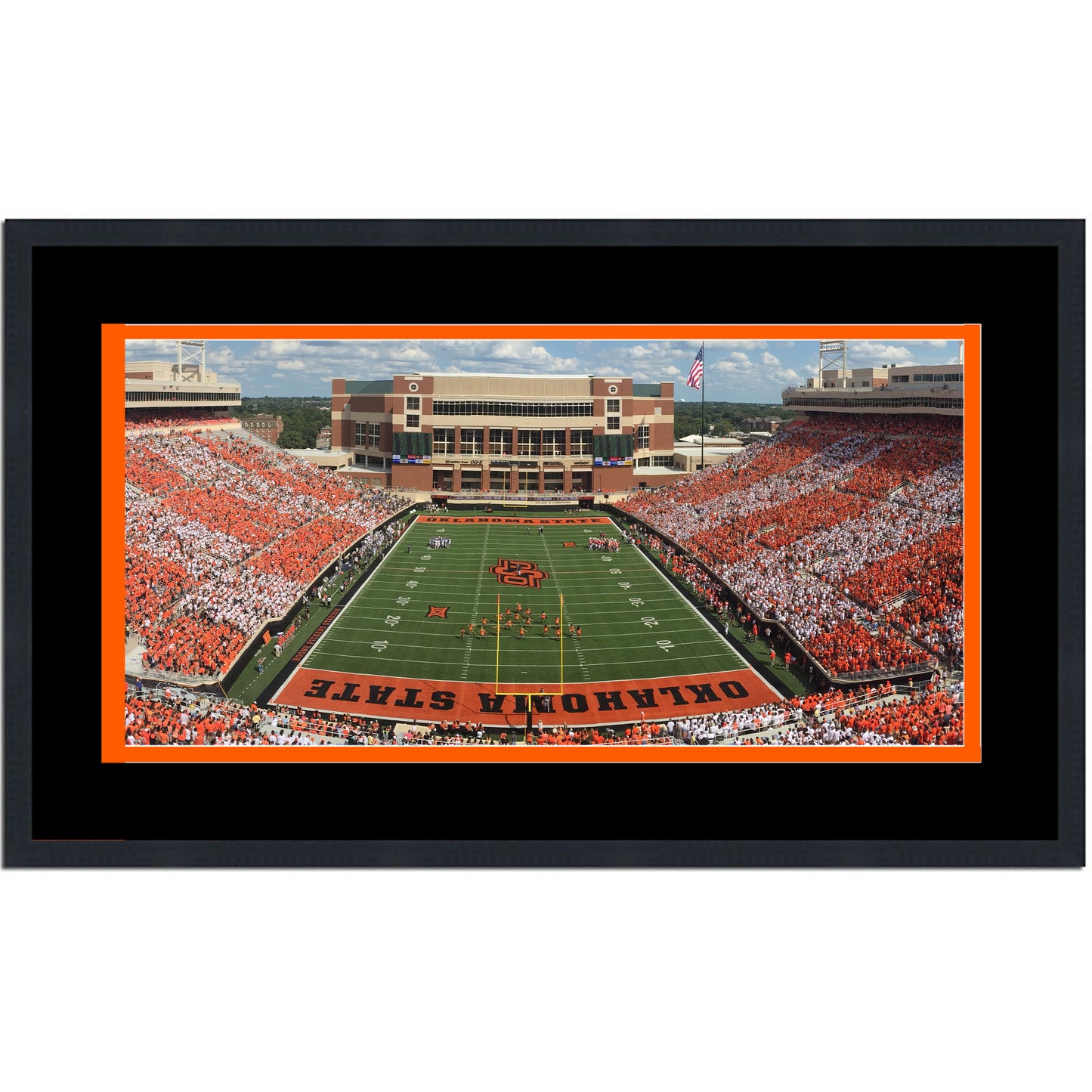 Framed Boone Pickens Stadium Oklahoma State Cowboys 16x24 NCAA Football Photo Professionally Matted