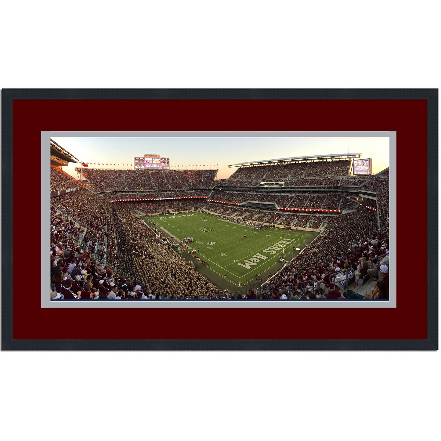 Framed Kyle Field Texas A&M Aggies 16x24 NCAA Football Photo Professionally Matted