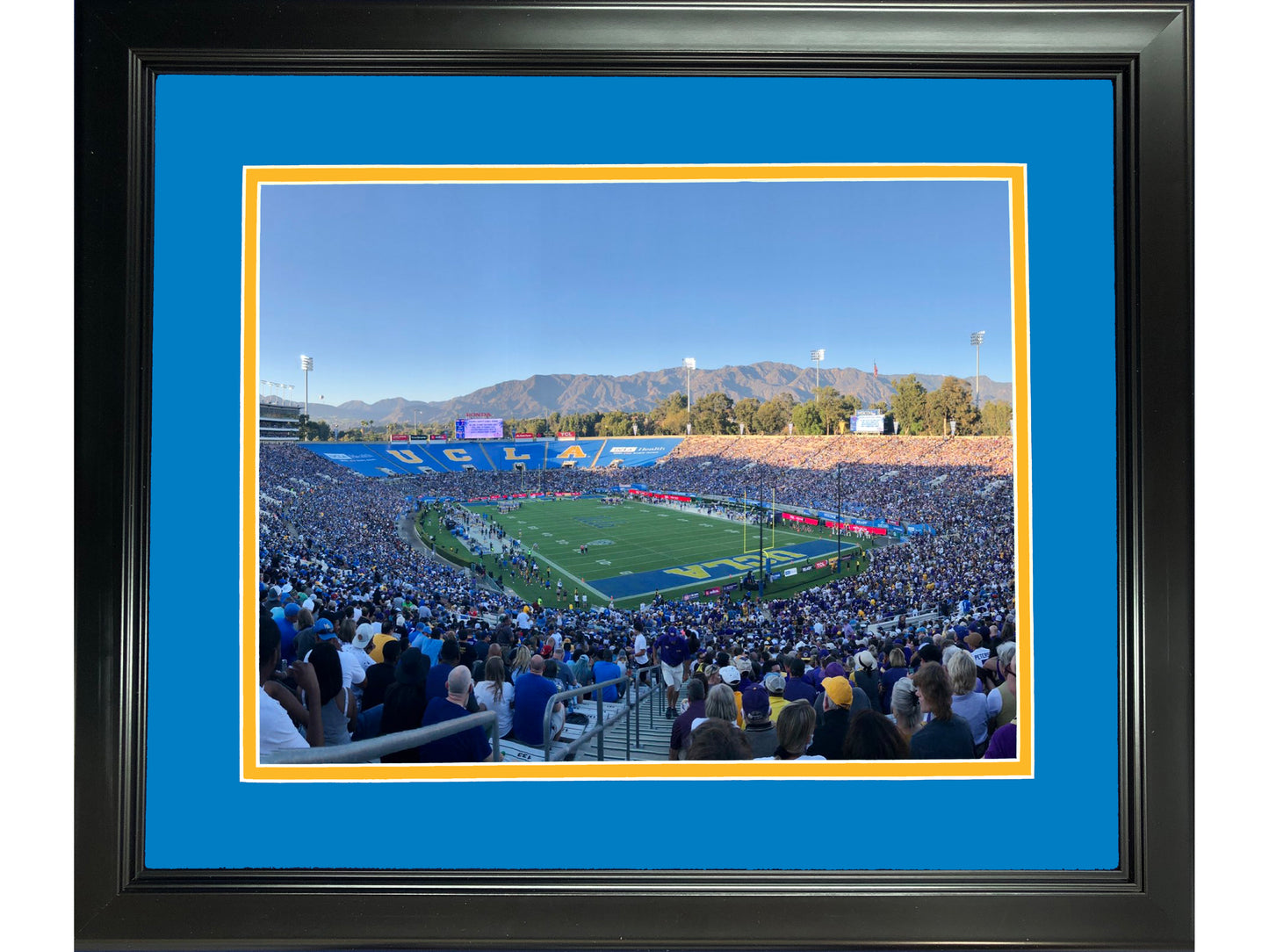 Framed Rose Bowl UCLA Bruins 11"x14" NCAA Football Photo Professionally Matted