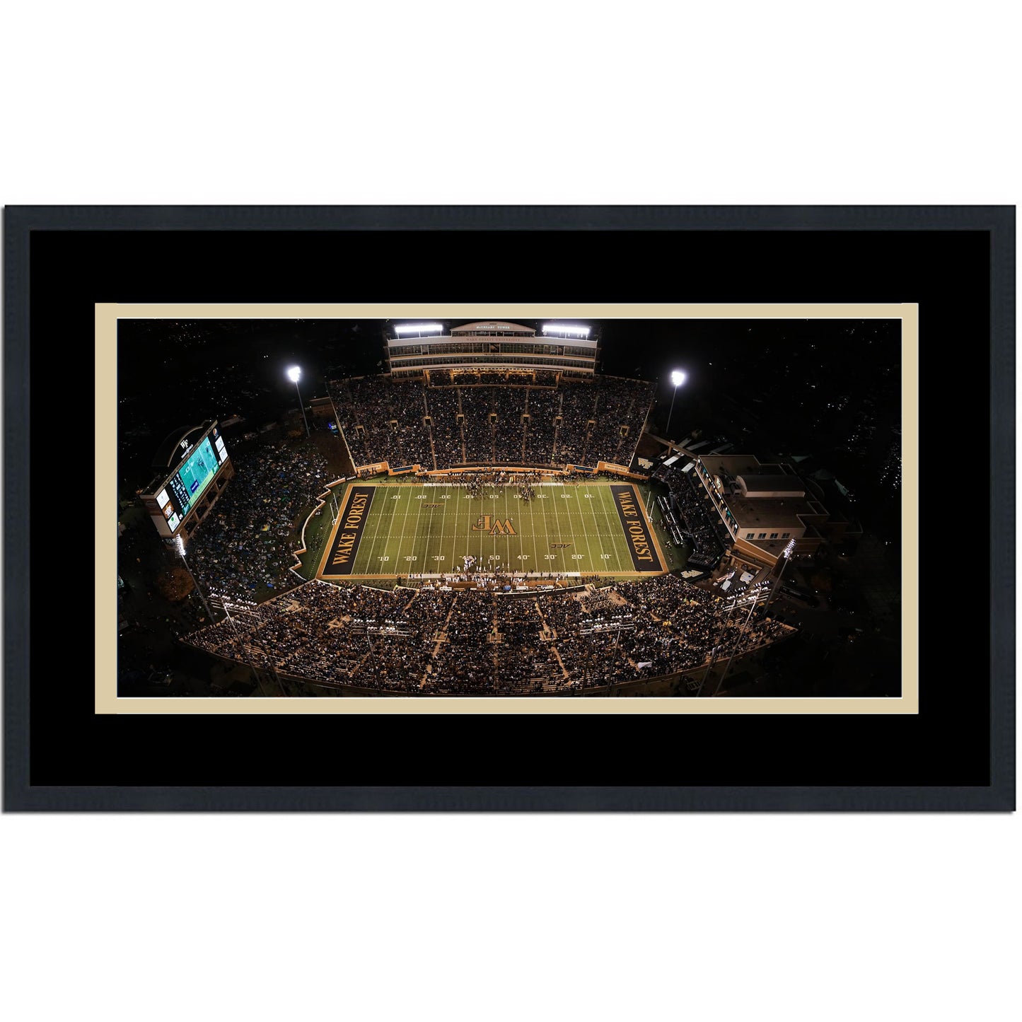 Framed Truist Field Wake Forest Demon Deacons 16x24 NCAA Football Photo Professionally Matted