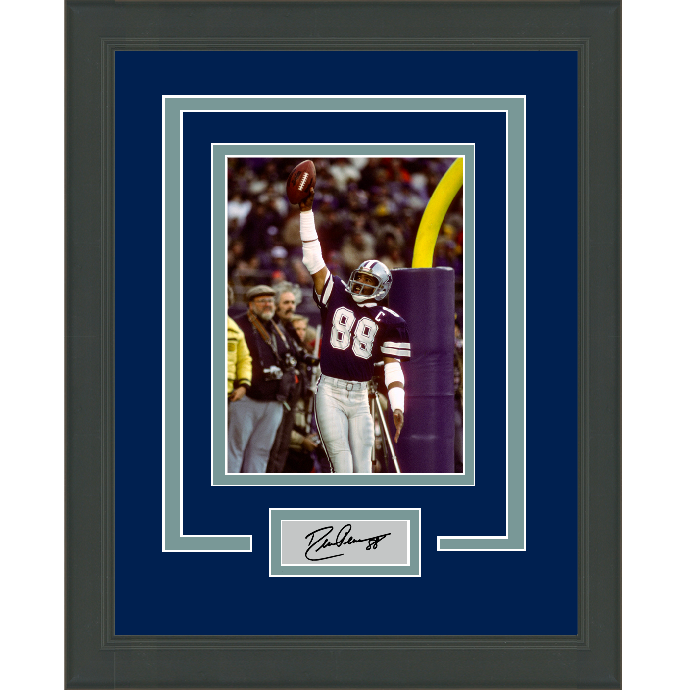 Framed Drew Pearson Facsimile Laser Engraved Signature Auto Dallas Cowboys 11x14 Football Photo