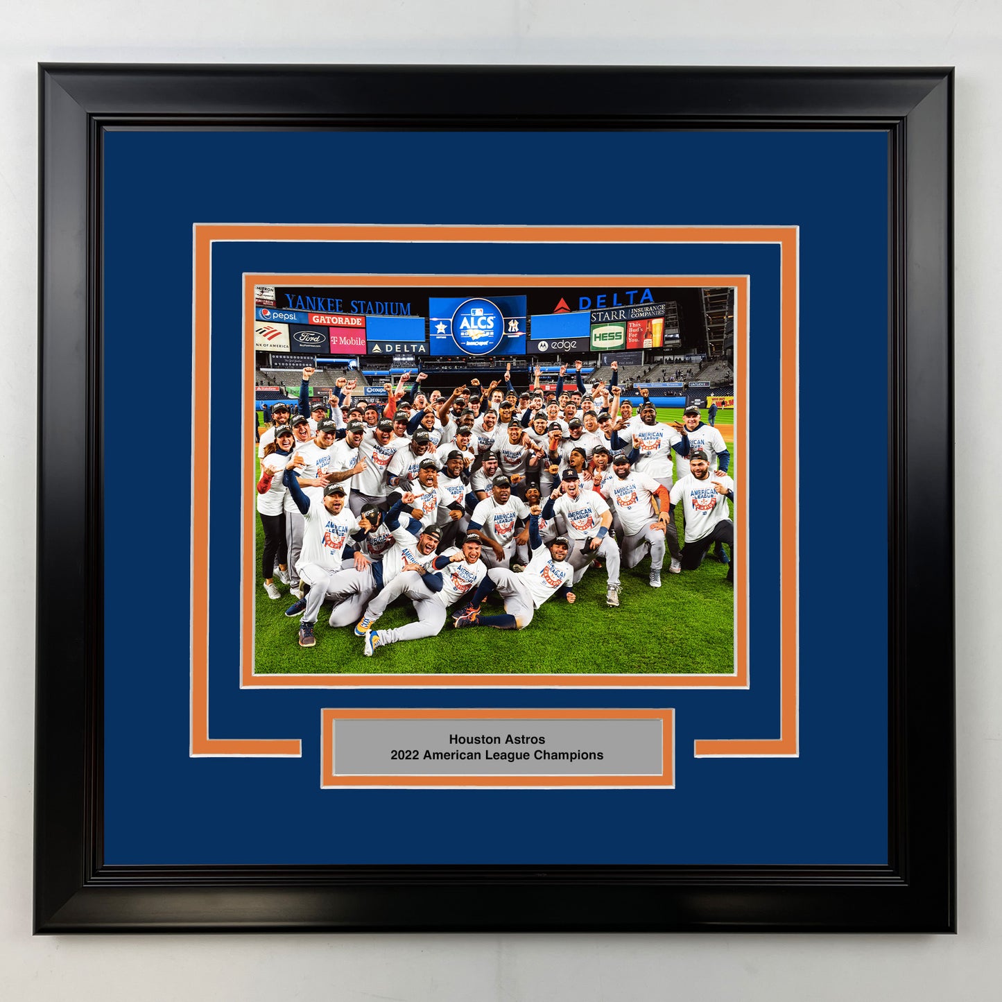 Framed Houston Astros American League Champions 8x10 Baseball Photo