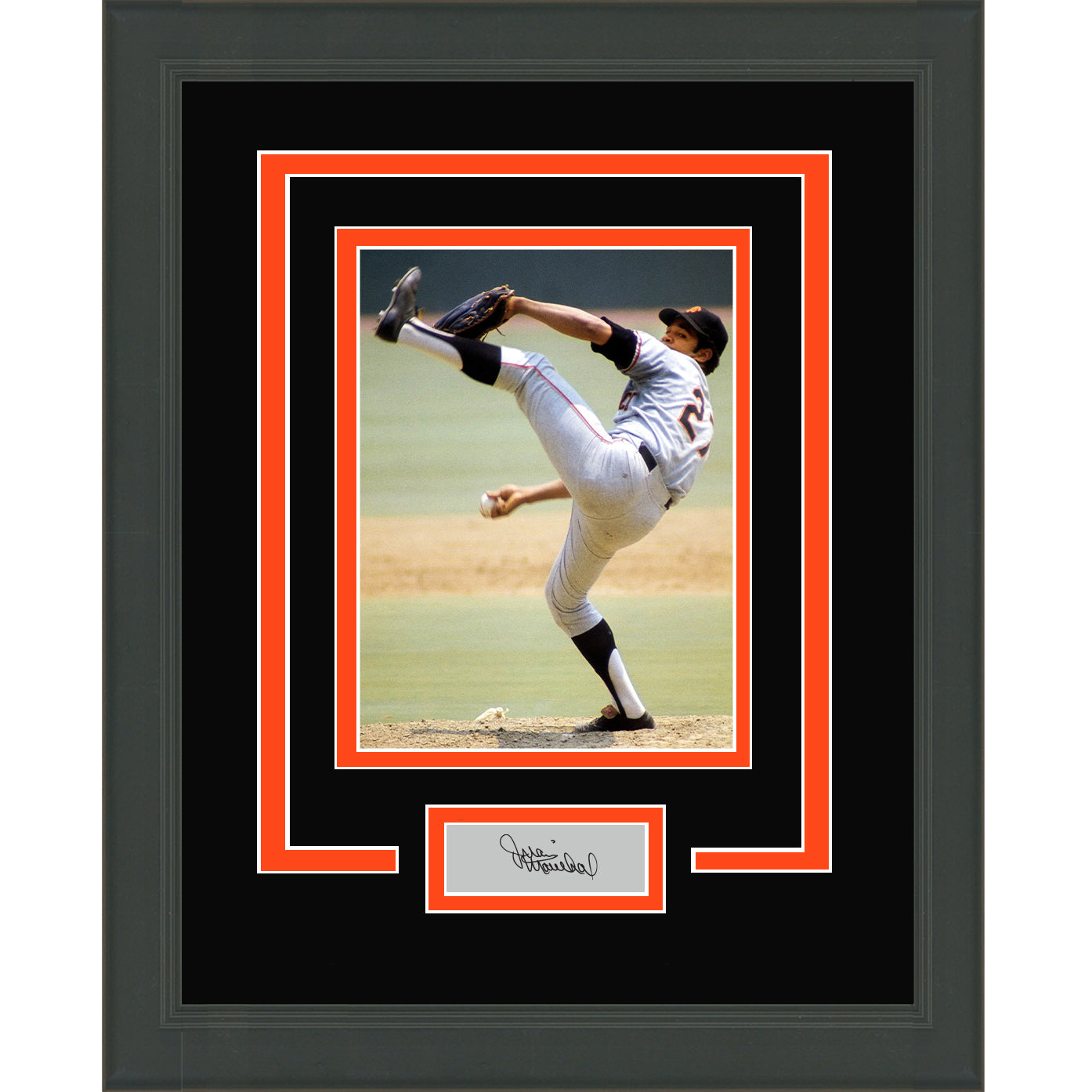 Framed Juan Marchial Facsimile Laser Engraved Signature Auto San Francisco Giants 11x14 Baseball Photo